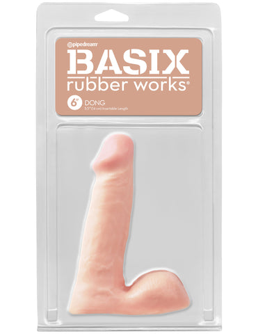 Basix Rubber Works - 6 Inch Dong