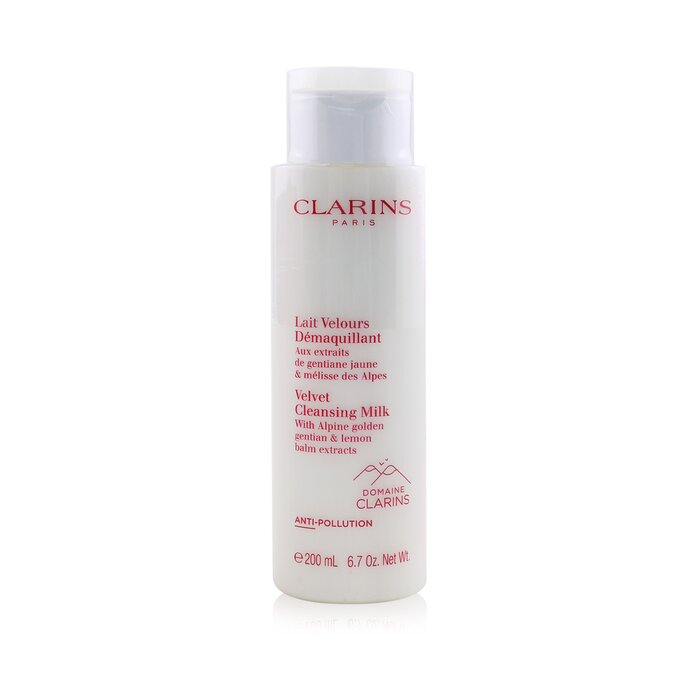 Velvet Cleansing Milk With Alpine Golden Gentian &amp; Lemon Balm Extracts