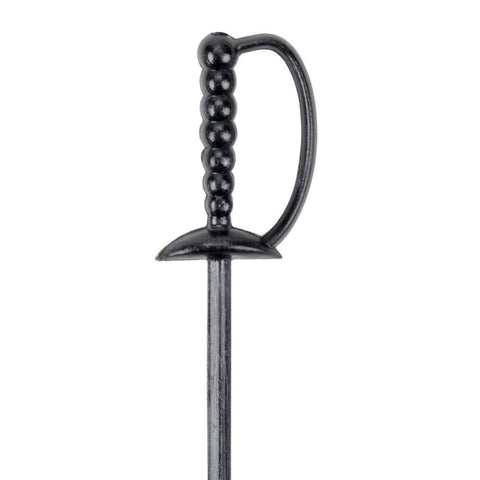 Black Plastic Sword Picks