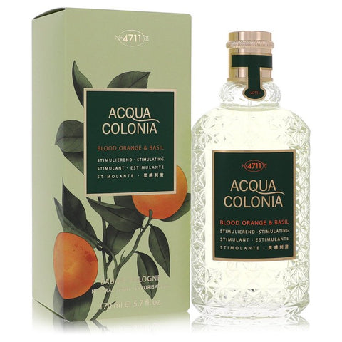 4711 Acqua Colonia Blood Orange & Basil by Maurer & Wirtz Eau De Cologne Spray 5.7 oz for Women