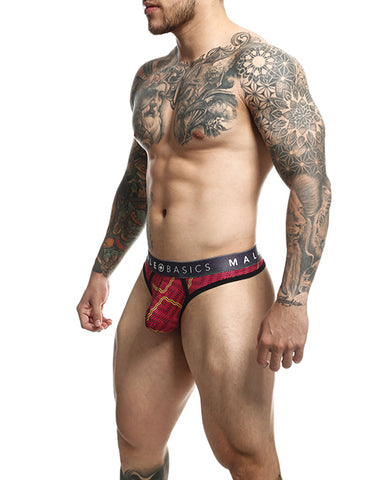 Male Basics Sexy Pouch Thong Confetti Large
