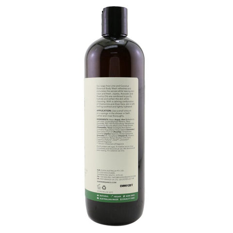Botanical Body Wash - Lime &amp; Coconut (all Skin Types) - 500ml/16.9oz