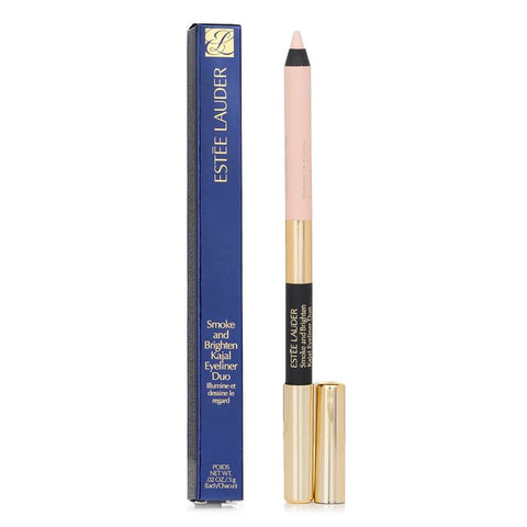 Smoke And Brighten Kajal Eyeliner Duo - # Noir / Cream - 0.5g/0.02oz