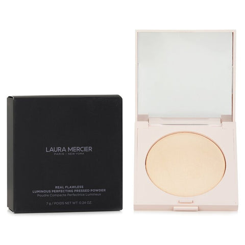 Real Flawless Luminous Perfecting Pressed Powder - # Translucent - 7g/0.24oz
