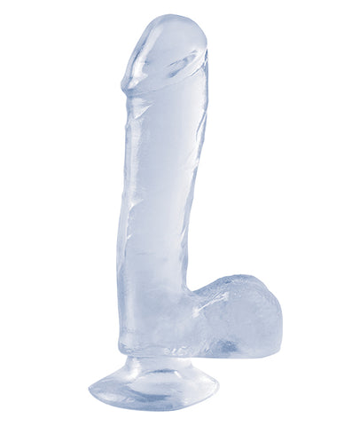 Basix Rubber Works - 7.5 Inch Dong With Suction Cup