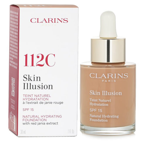 Skin Illusion Natural Hydrating Foundation Spf 15 - # 112 Amber - 30ml/1oz