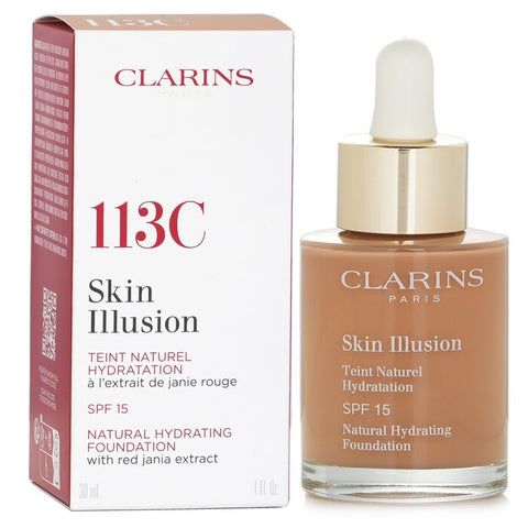 Skin Illusion Natural Hydrating Foundation Spf 15 - # 113 Chestnut - 30ml/1oz