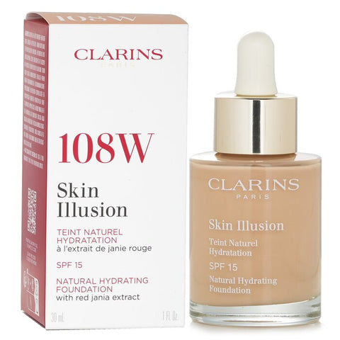 Skin Illusion Natural Hydrating Foundation Spf 15 - # 108 Sand - 30ml/1oz