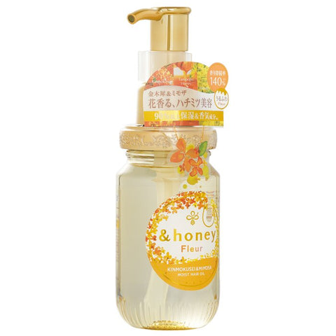 Fleur Kinmokusei &amp; Mimosa Moist Hair Oil - 100ml