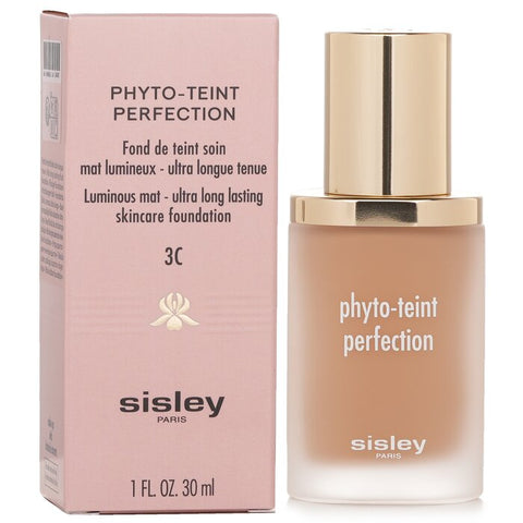 Phyto Teint Perfection Luminous Mat-ultra Long Lasting Skincare Foundation - # 3c Natural - 30ml/1oz
