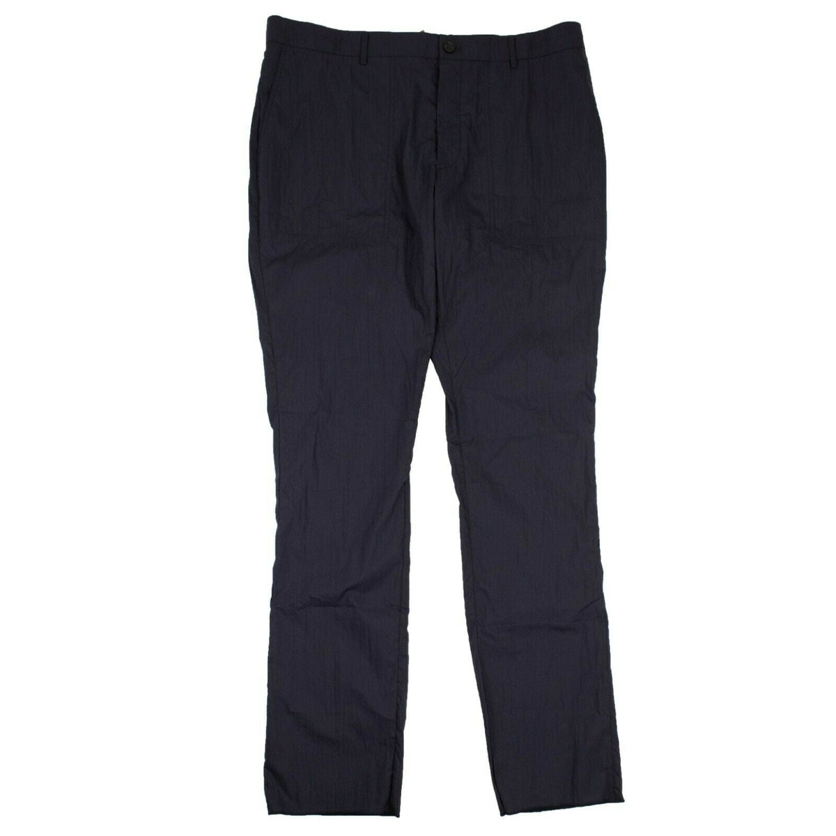 Men's Navy Classic Fit Tailored Pants