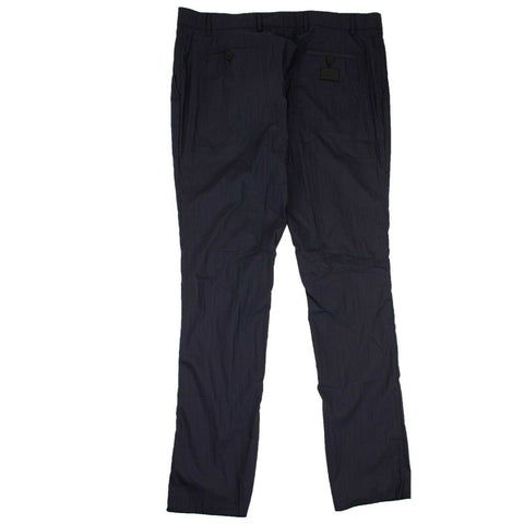 Men's Navy Classic Fit Tailored Pants