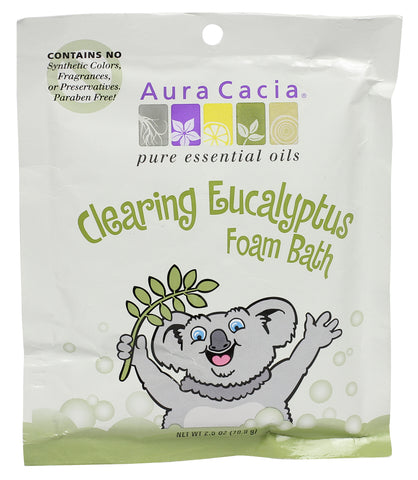 Aura Cacia Kids Clearing Foam Bath (6x2.5 Oz)
