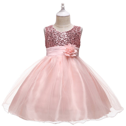 Girls Dress 2-12Y Sequins Mesh Princess Dress Poncho Dress Girls Dress Girls Birthday Party Dress Wedding Flower Girl Dress