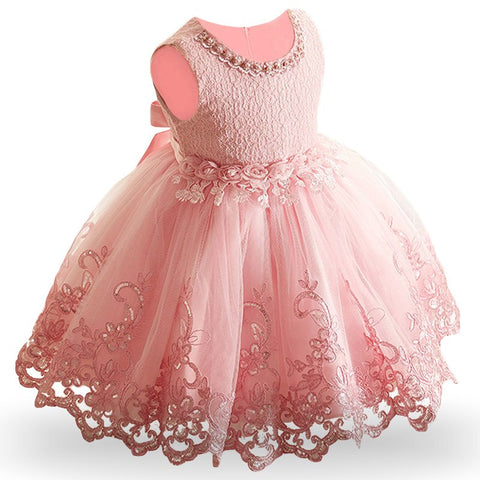 Elegant Flower Girls Wedding Dress For Girls Princess Dress Children Carnival Costume For Kids Party Dresses For Girls Clothing