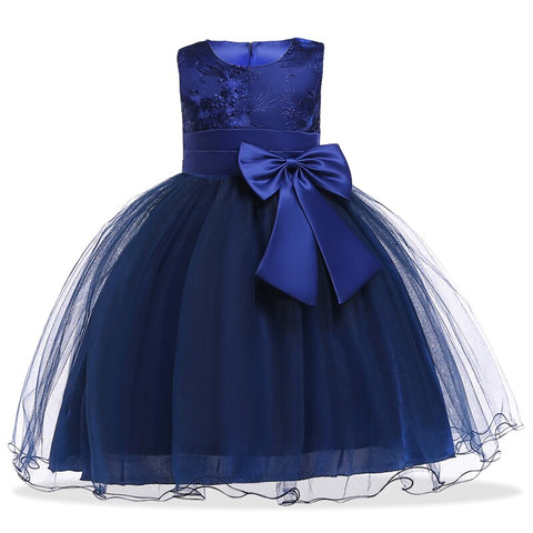 Elegant Flower Girls Wedding Dress For Girls Princess Dress Children Carnival Costume For Kids Party Dresses For Girls Clothing