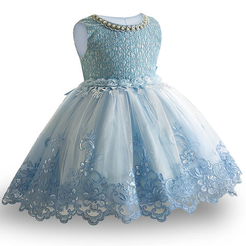 Elegant Flower Girls Wedding Dress For Girls Princess Dress Children Carnival Costume For Kids Party Dresses For Girls Clothing