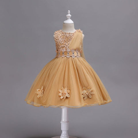 Girls Summer Dresses Kids Baby Girl Wedding Party Princess Tutu Dress For Teens Birthday Ball Gown Formal Dress Children Clothes