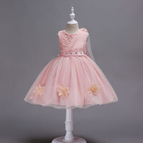 Girls Summer Dresses Kids Baby Girl Wedding Party Princess Tutu Dress For Teens Birthday Ball Gown Formal Dress Children Clothes