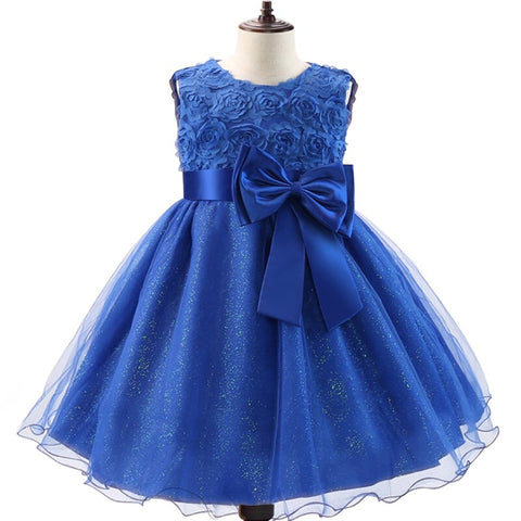 Girl Flower Princess Dress Kids Summer Gown Dresses For 3-10 Years Girls Wedding Birthday Party Clothing Children Prom Costume