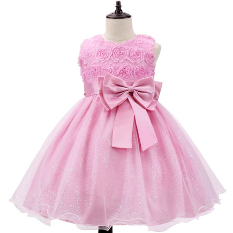 Girl Flower Princess Dress Kids Summer Gown Dresses For 3-10 Years Girls Wedding Birthday Party Clothing Children Prom Costume