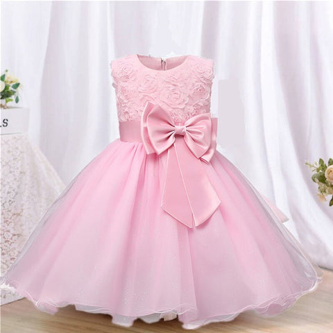 Toddler Girl Party Princess Dress Baby Champagne 1st Birthday Outfits Kids Summer Puff Sleeve Sequin Tutu Gown Girl Gala Clothes