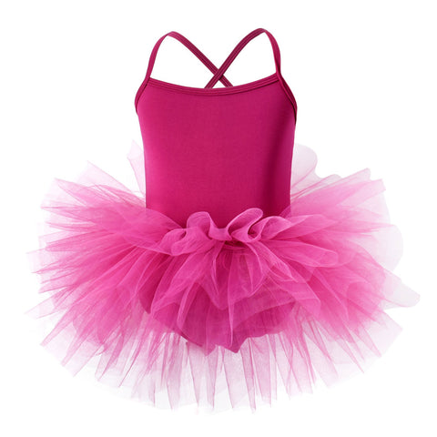 New Girl Ballet TuTu Dress 2-8 Ys Fashion Professional Kids Dancing Party Dress Performance Costume Princess Wedding Dress