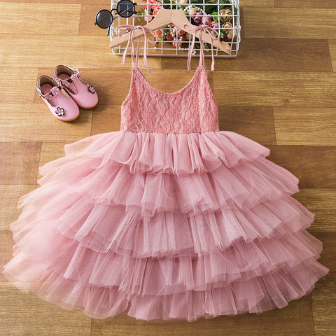 Sequin Girls Princess Party Dresses for 3-8 Yrs Kids Birthday Wedding Evening Prom Gown Spring Fall Long Sleeve Children's Dress