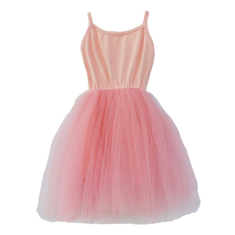 Baby Girls Cotton Tutu Dress Toddler Party Tulle Sundress Infant Princess Sleeveles Dresses Children Kids Sundress Clothing
