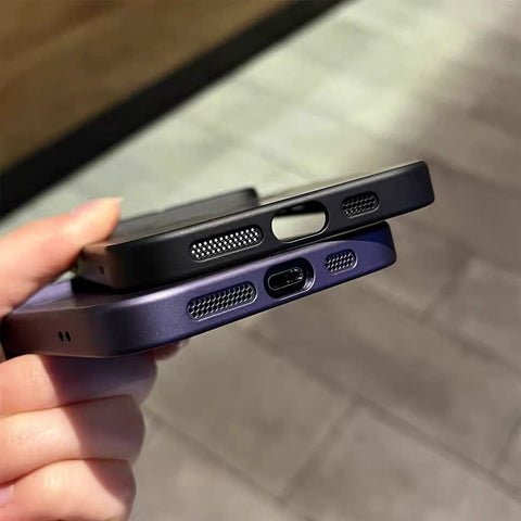 Luxury Slim Matte Magsafe Case For IPhone 14 Pro Max 13 12 Pro Max Plus Glass Lens Protects Wireless charging Magnetic Cover
