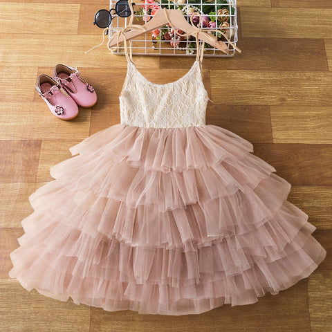 Sequin Girls Princess Party Dresses for 3-8 Yrs Kids Birthday Wedding Evening Prom Gown Spring Fall Long Sleeve Children's Dress