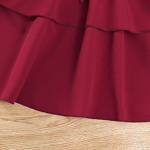 Children's clothing Girl summer casual dress Suspender skirt Girl Princess wedding party dress Princess skirt