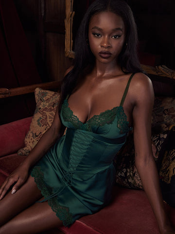 Suninheart Sexy Short Lace Dress Elegant Satin Spaghetti Strap Birthday Party Dresses with Corset Black Dresses for Women 2022