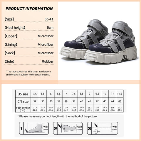 GOGD Brand Fashion Women's Platform Ankle Boots 2023 New Dark Punk Style High Heels Metal Decoration Design Y2k Gothic Shoes INS