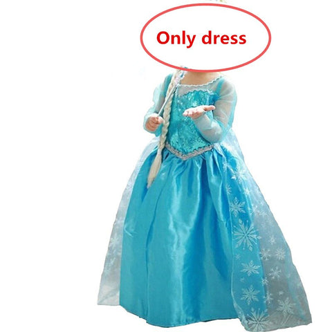 Girls Princess Dress Kids Halloween Carnival Cosplay Costume Children 4 5 6 7 8 9 10 Years Fancy Dress Up Christmas Clothes