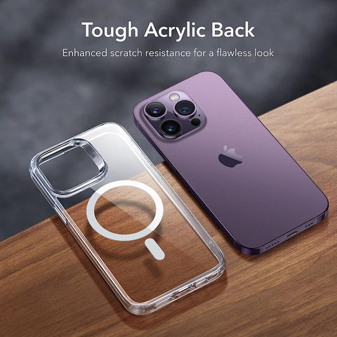 Clear Original Case For Magsafe For iPhone 15 14 13 12 11 Pro Xs Max XR Plus SE2 Magnetic Wireless Charging Hard Acrylic Cover