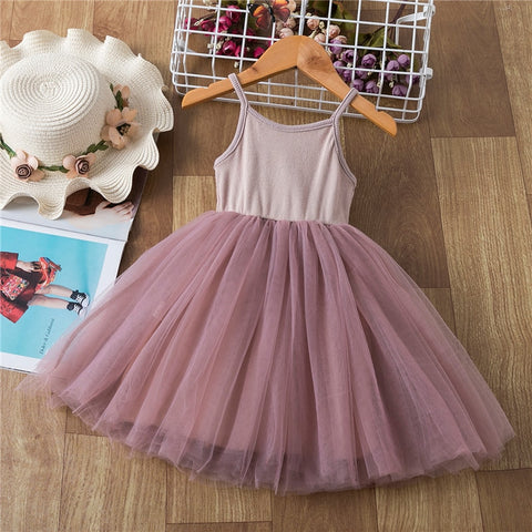 Summer Girl Dress Casual Baby Girls Clothes Kids Dresses For Girls Lace Flower Wedding Gown Children Birthday Party School Wear
