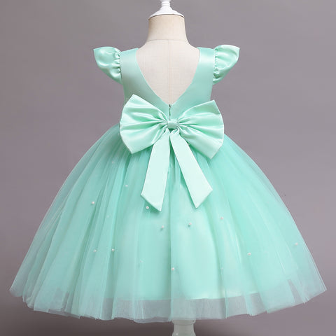 Kids Dress for Girls Birthday Dresses for Party and Wedding Christmas Clothes Princess Flower Tutu Dress Children Prom Ball Gown