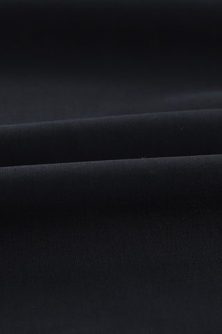 Geometric Print Color Block Tied Babydoll Blouse