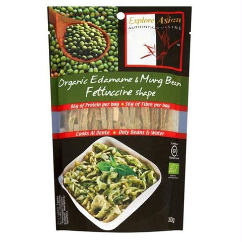 Explore Cuisine Organic Edamame & Mung Bean Fettuccine (6x8 Oz)