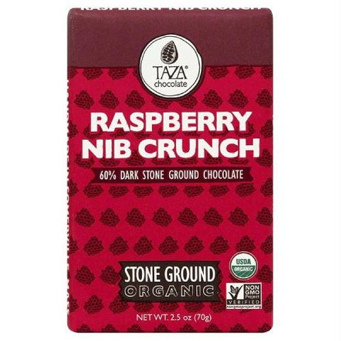 Taza Chocolate Raspberry Nib Crunch (10x2.5 Oz)