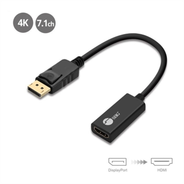 Siig Displayport To Hdmi Adapter 4k/30hz