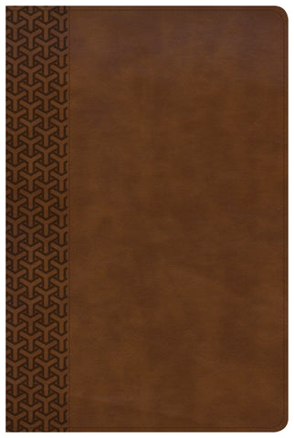 KJV Everyday Study Bible-British Tan LeatherTouch