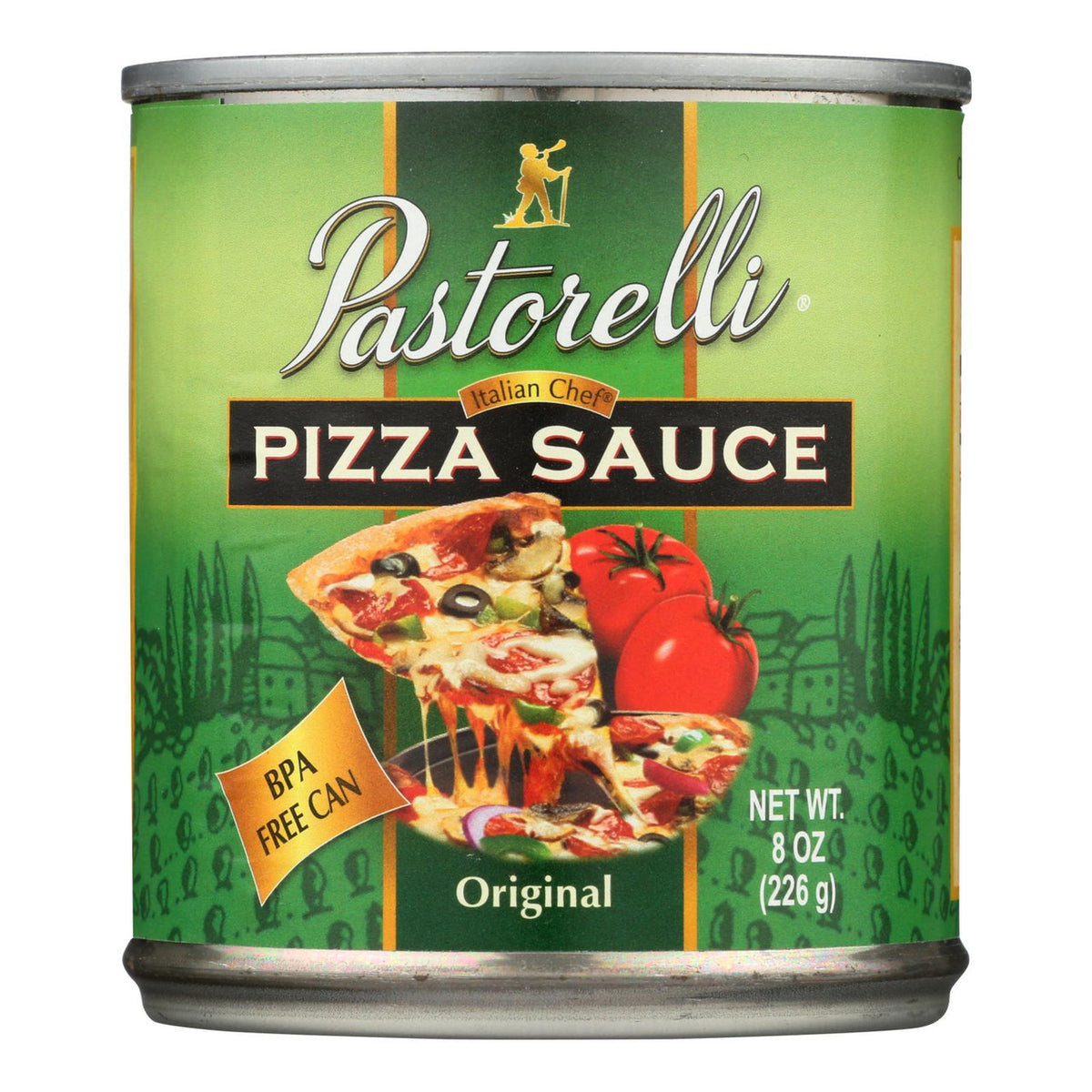 Pastorelli Pizza Sauce - Case of 12 - 8 OZ (12x8 OZ)
