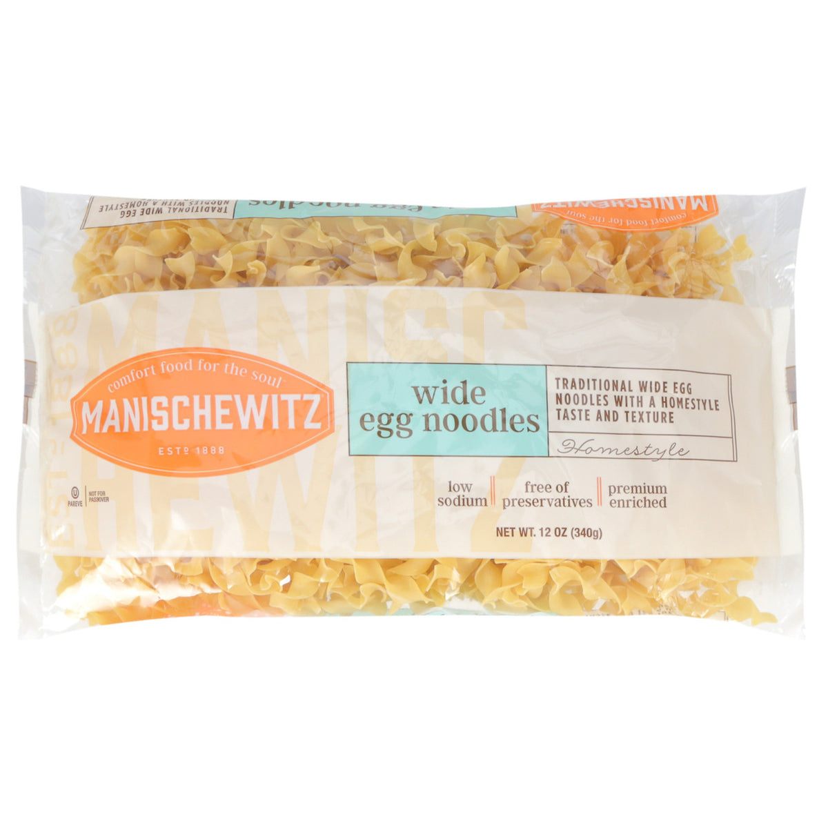 MANIS EGG NOODLES BROAD ( 12 X 12 OZ   )