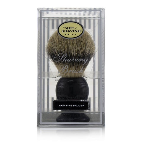 Handcrafted 100% Fine Badger Shaving Brush - # Black - -
