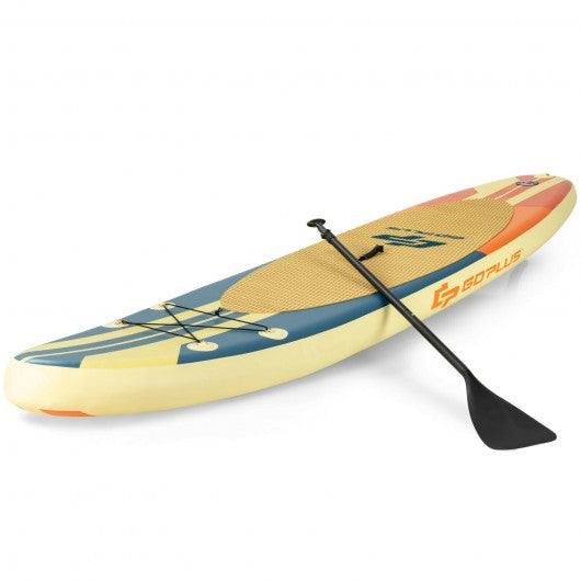 Inflatable Stand Up Paddle Board Surfboard with Bag Aluminum Paddle and Hand Pump-L