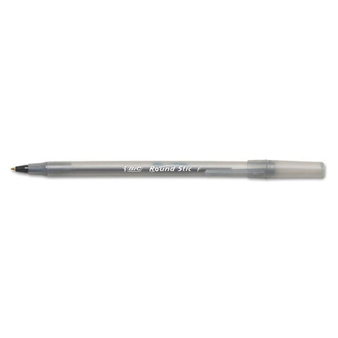 Round Stic® Xtra Life Ball Pen, Black, 60 Per Pack, 2 Packs