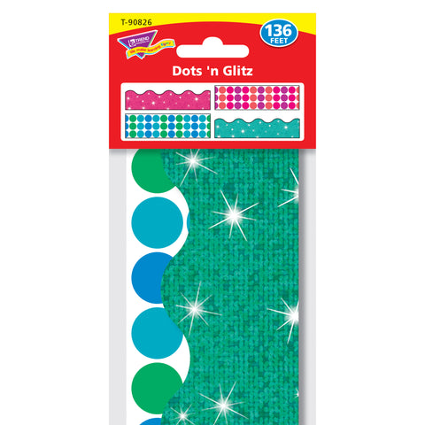 Dots 'n Glitz Terrific Trimmers®, Variety Pack, 136.5 Feet Per Pack