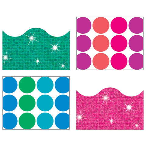 Dots 'n Glitz Terrific Trimmers®, Variety Pack, 136.5 Feet Per Pack